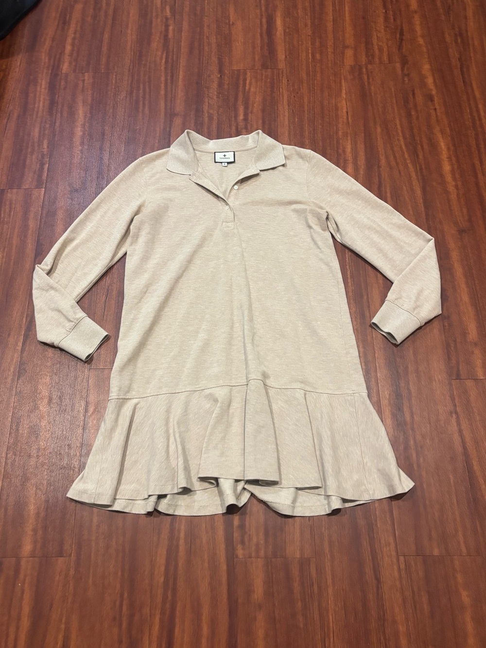 Tuckernuck Long Sleeve Pique May Polo Dress